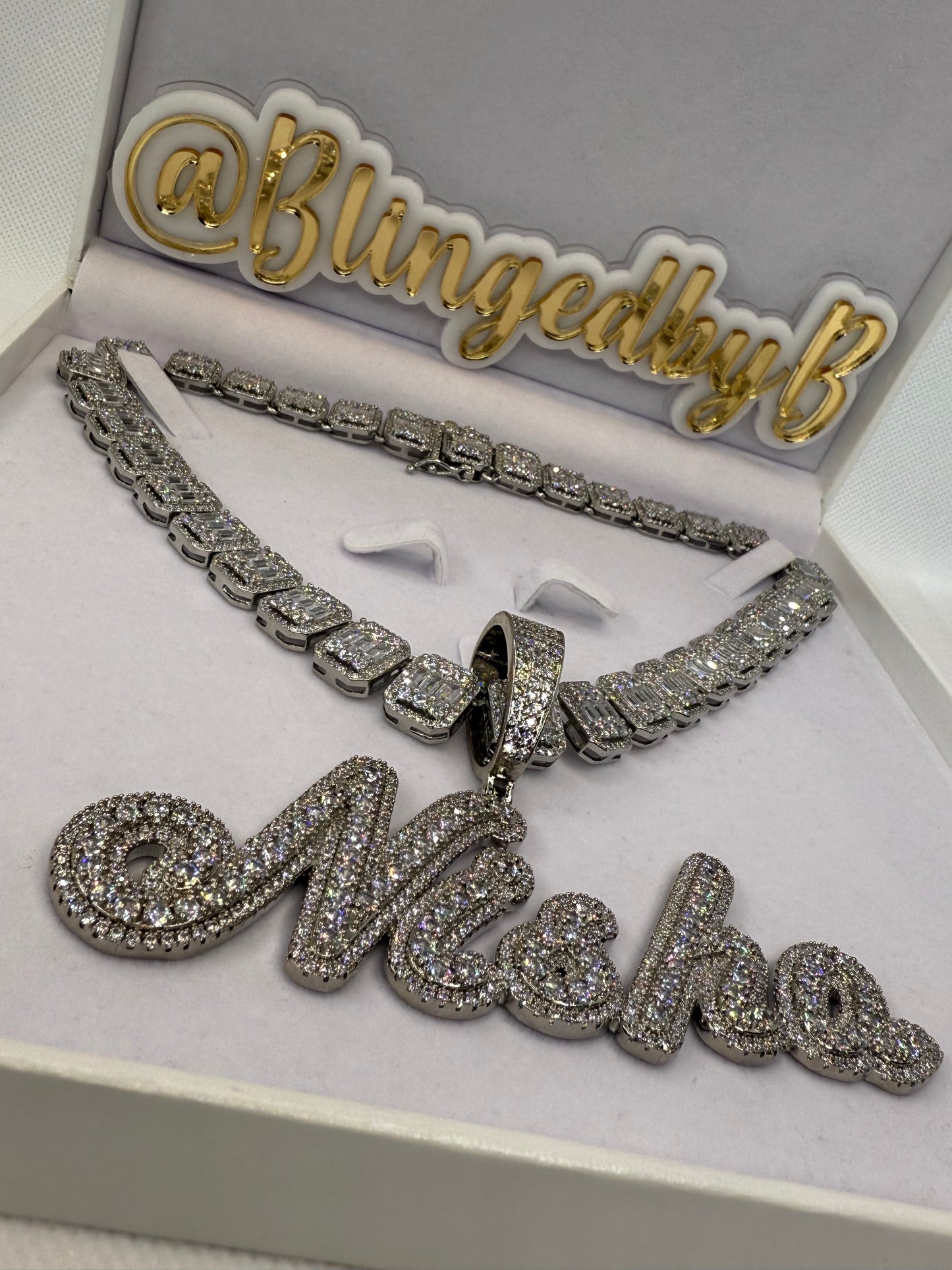 Frosted Signature Nameplate (4-6 weeks)
