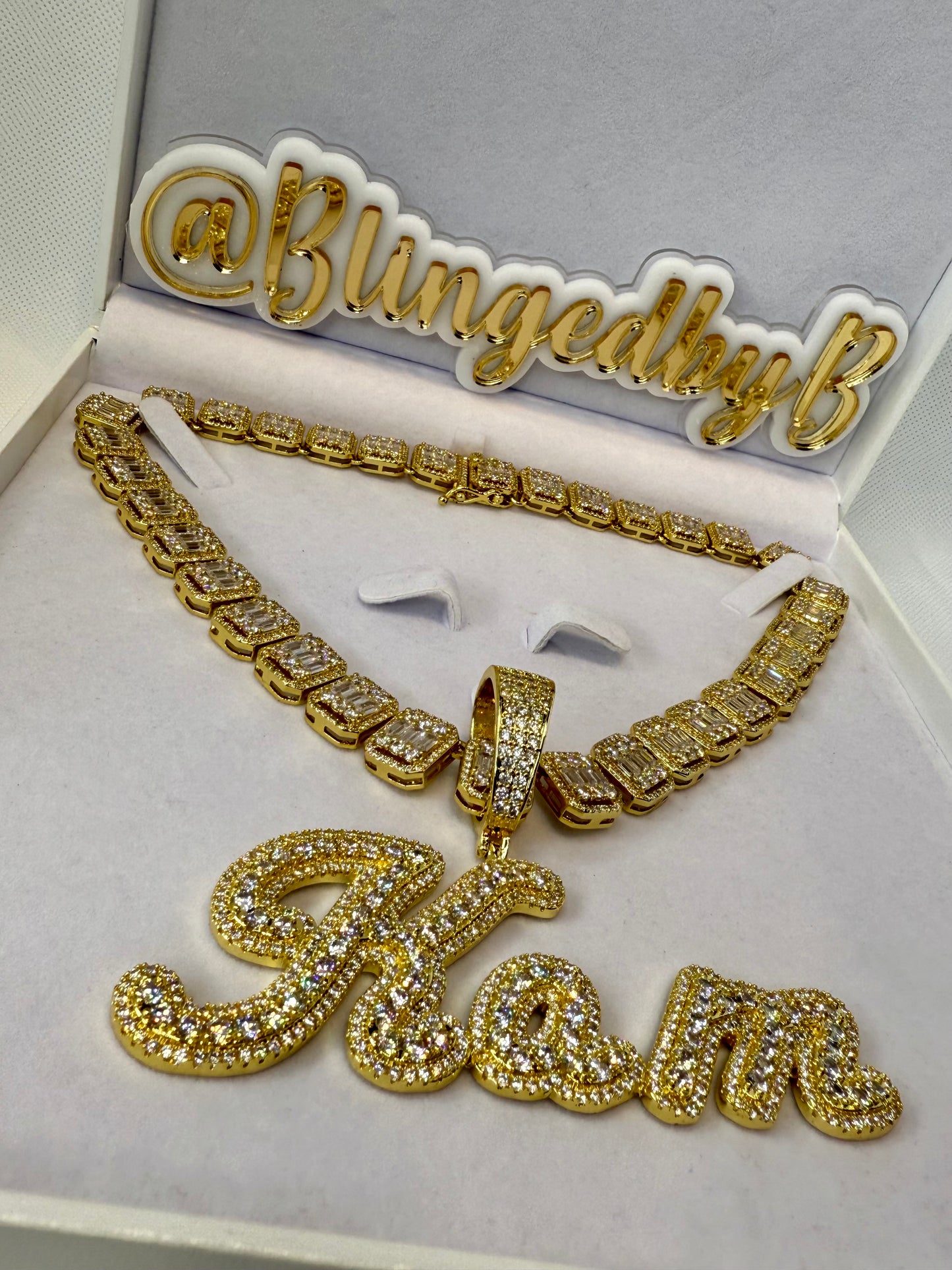 Frosted Signature Nameplate (4-6 weeks)