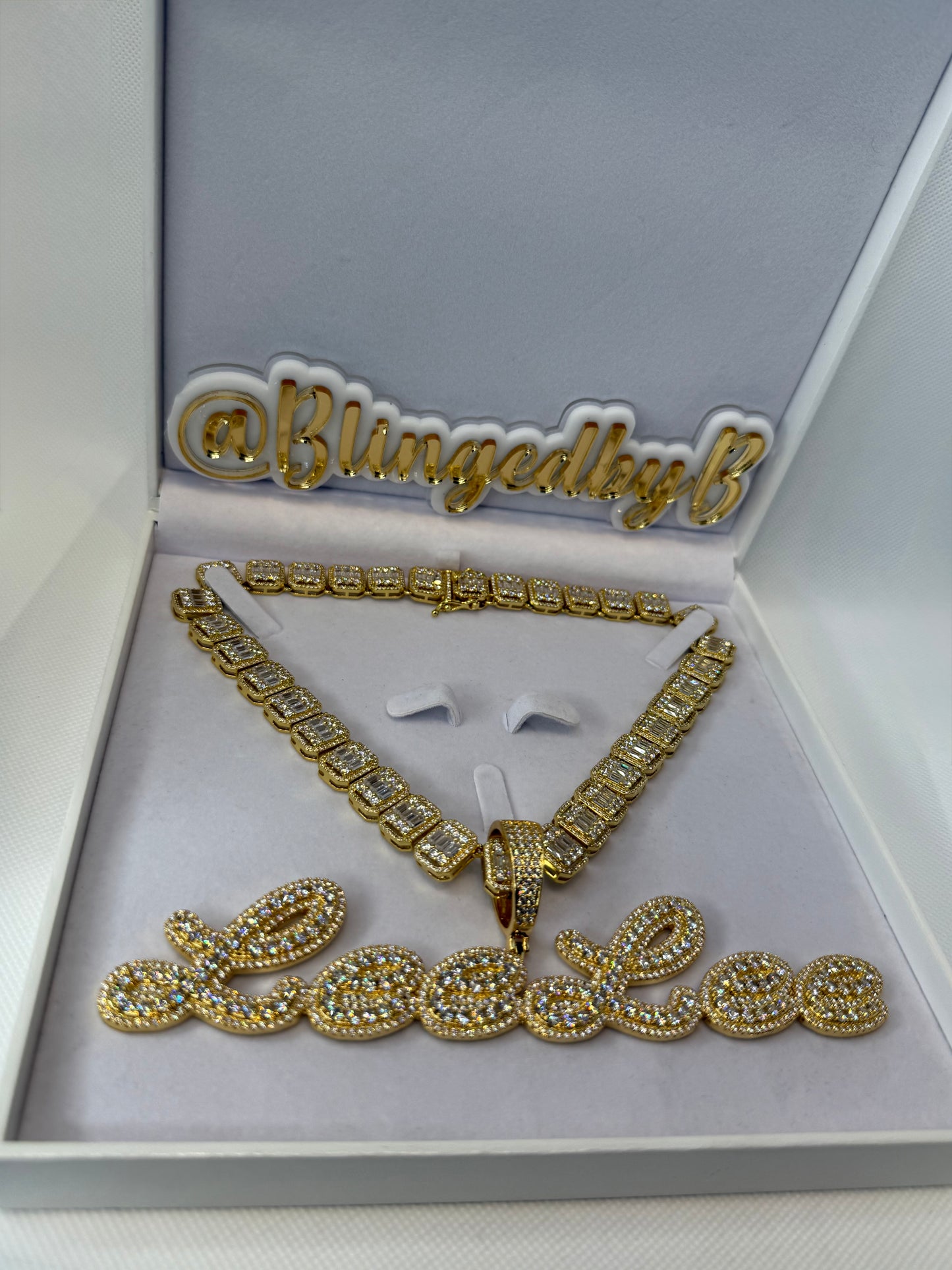 Frosted Signature Nameplate (4-6 weeks)