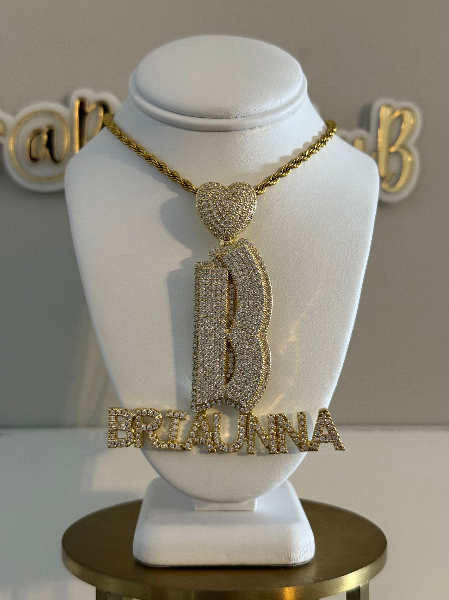 Flaunt It Nameplate (4-6 weeks)