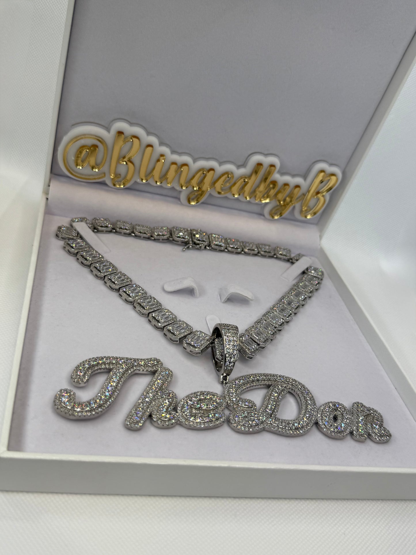 Frosted Signature Nameplate (4-6 weeks)