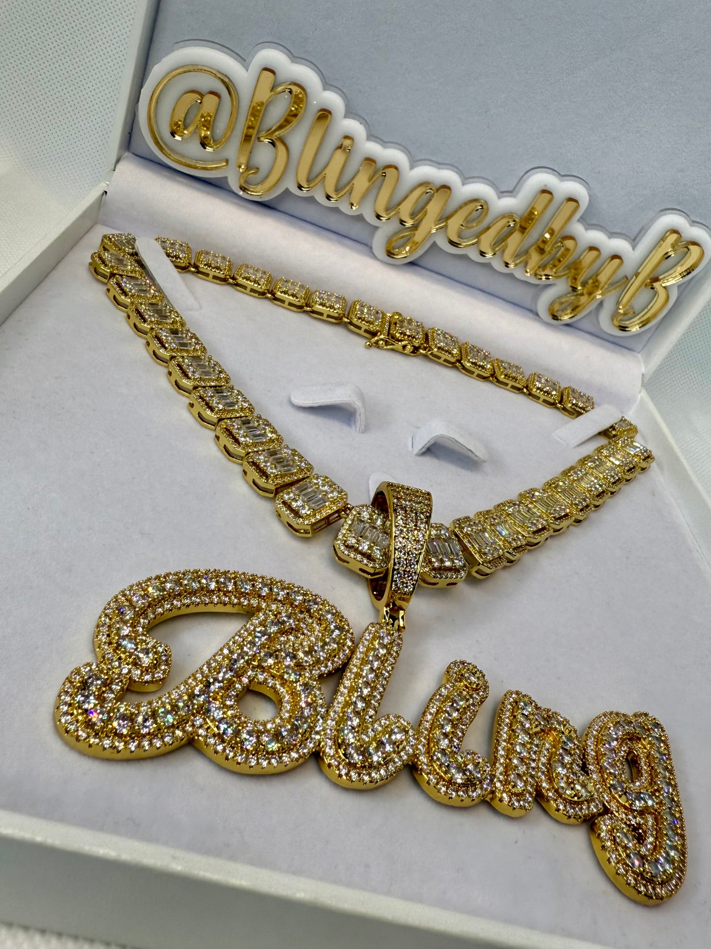 Frosted Signature Nameplate (4-6 weeks)
