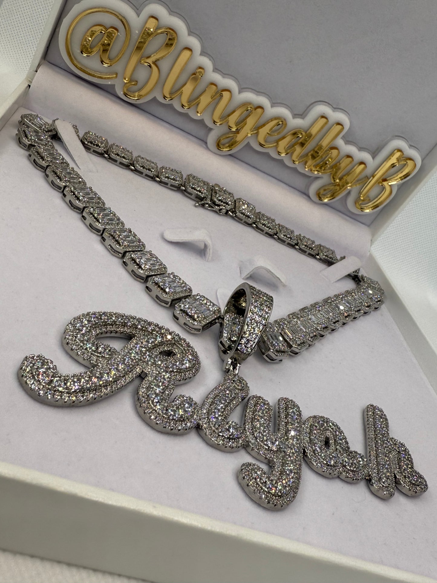 Frosted Signature Nameplate (4-6 weeks)