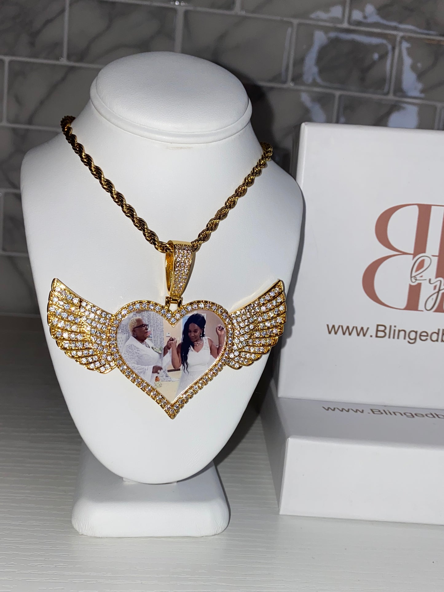 Custom Wing Necklace