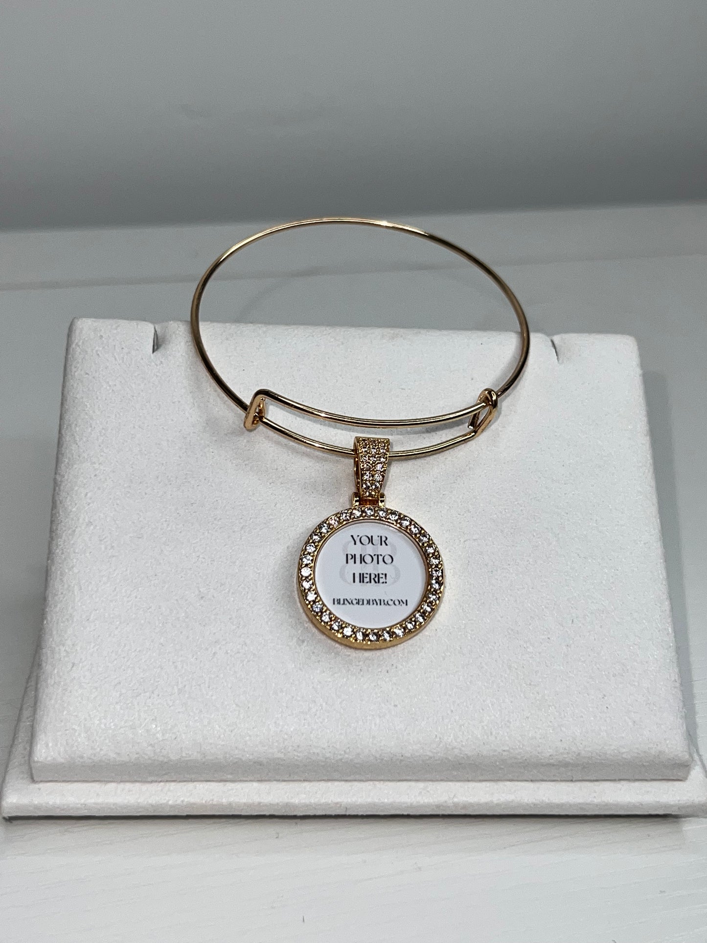 Iced Picture Bling Bangles