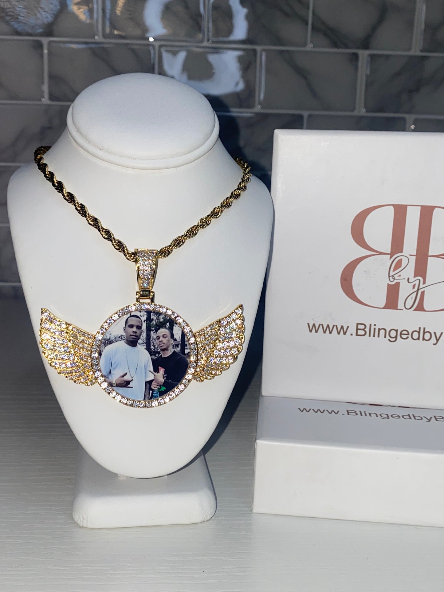 Custom Wing Necklace