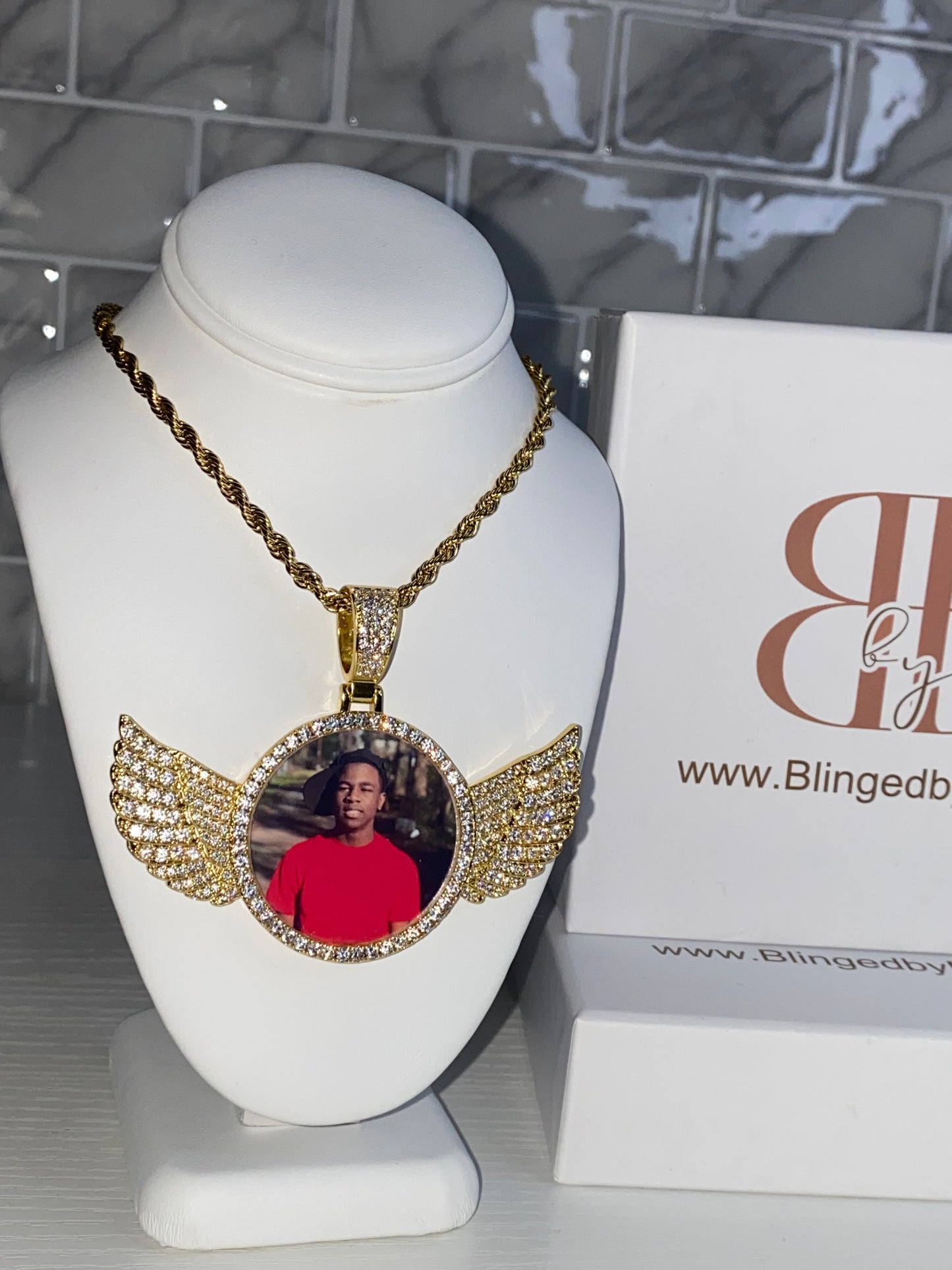 Custom Wing Necklace