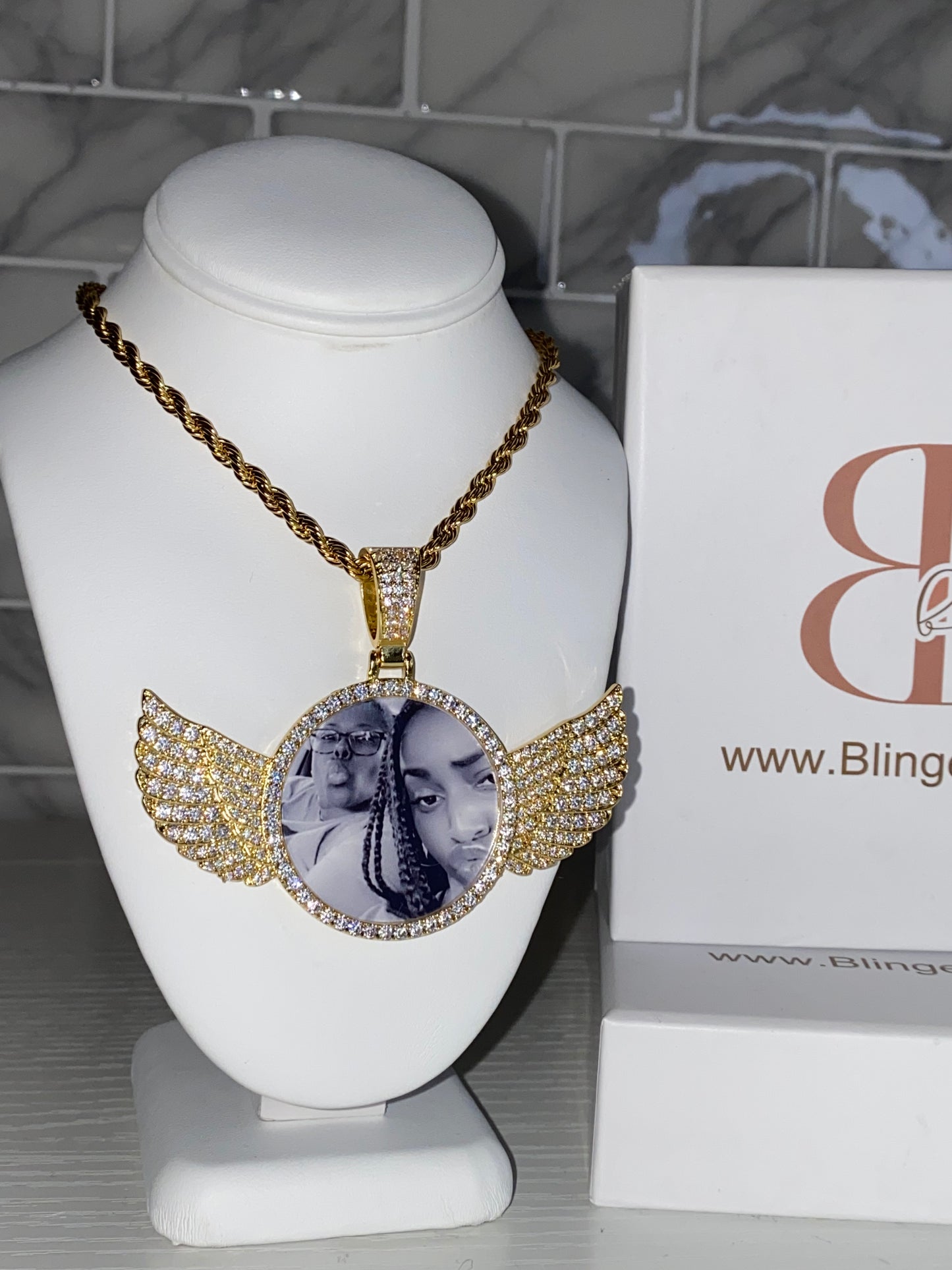 Custom Wing Necklace