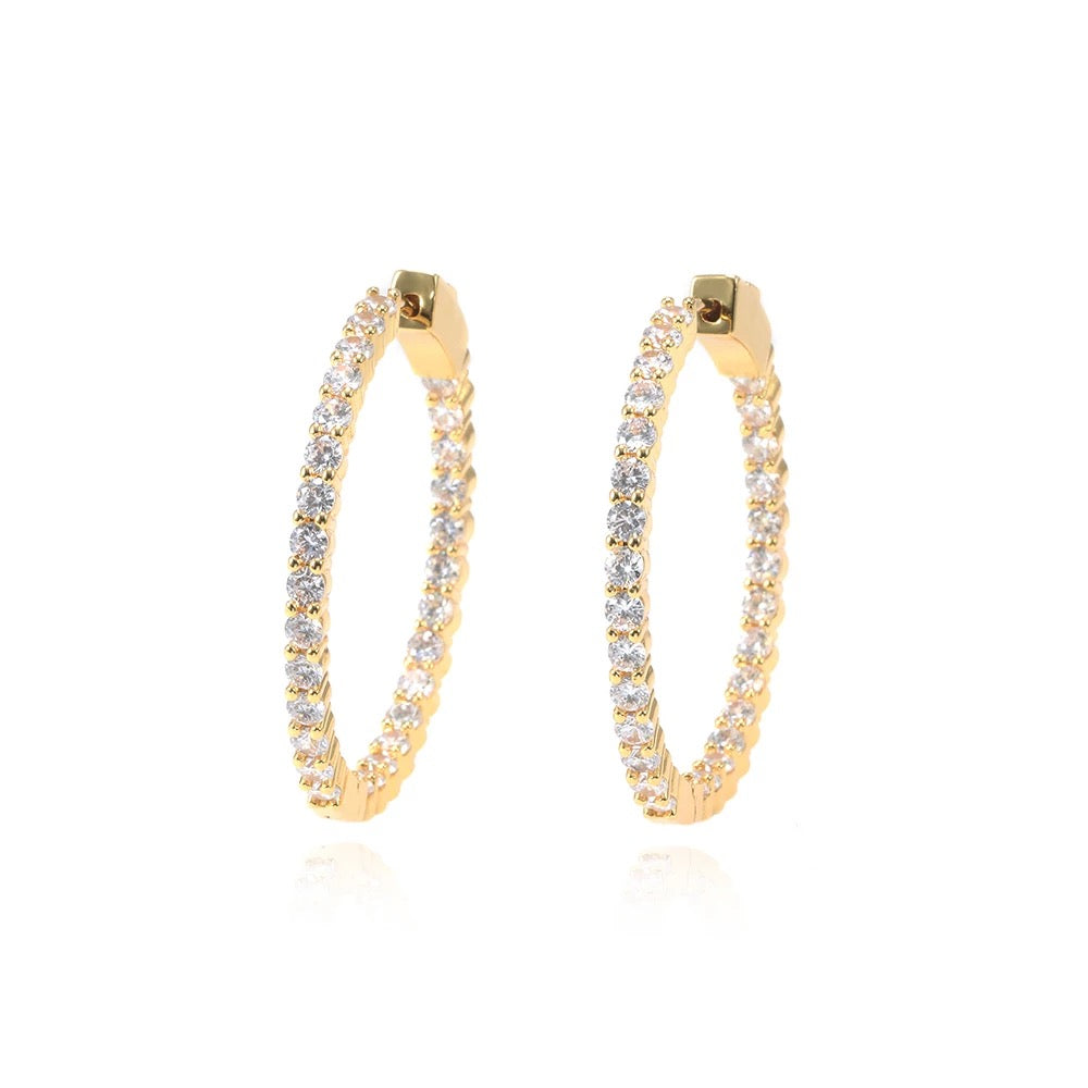 Bling Hoops