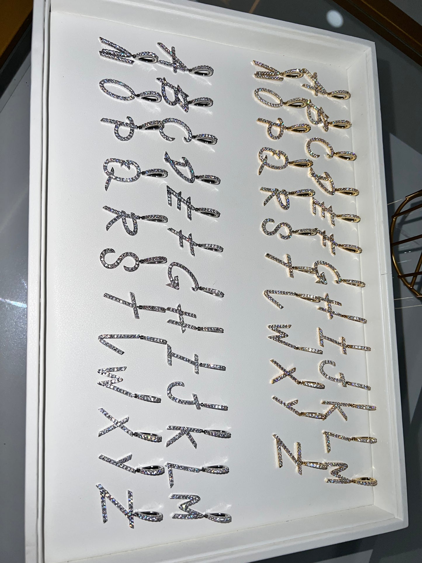 On Point Initial Necklace