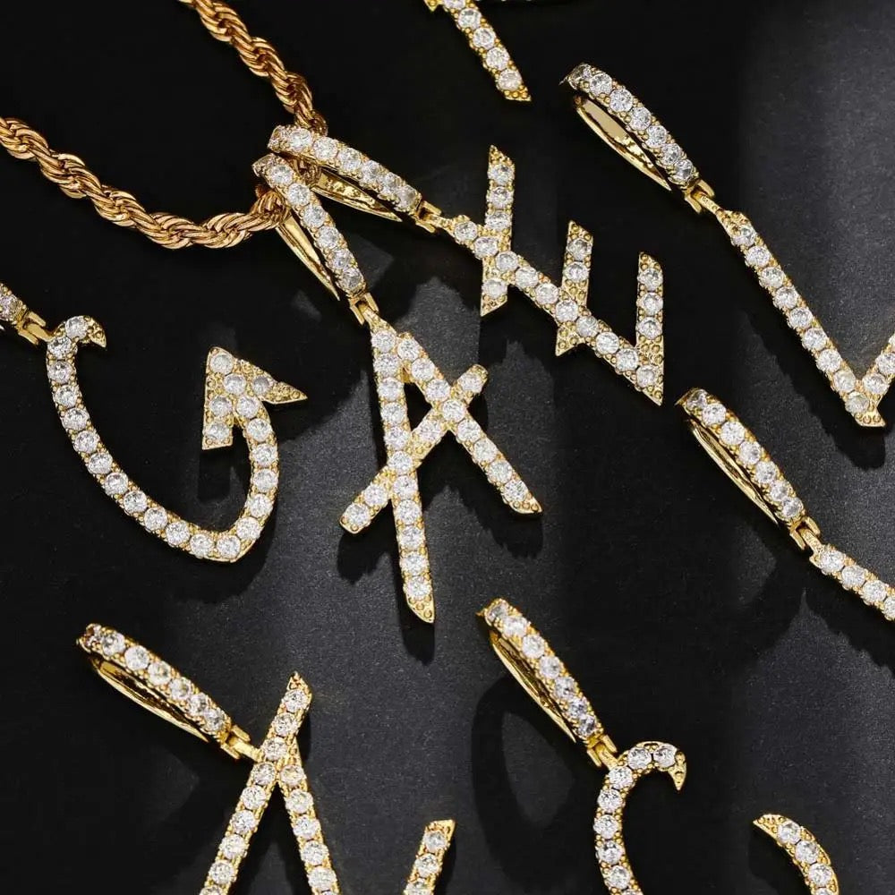 On Point Initial Necklace
