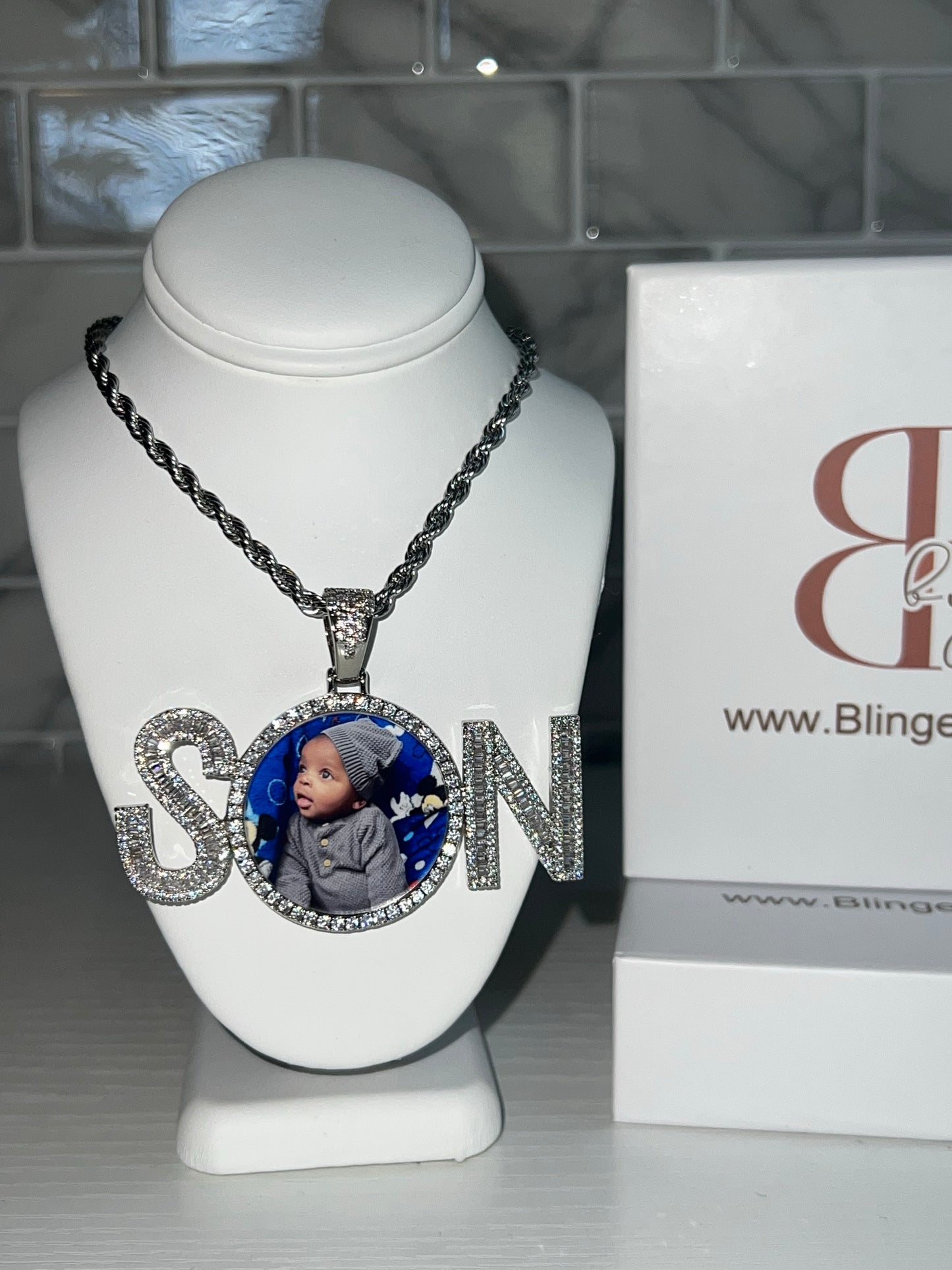 Custom SON Necklace