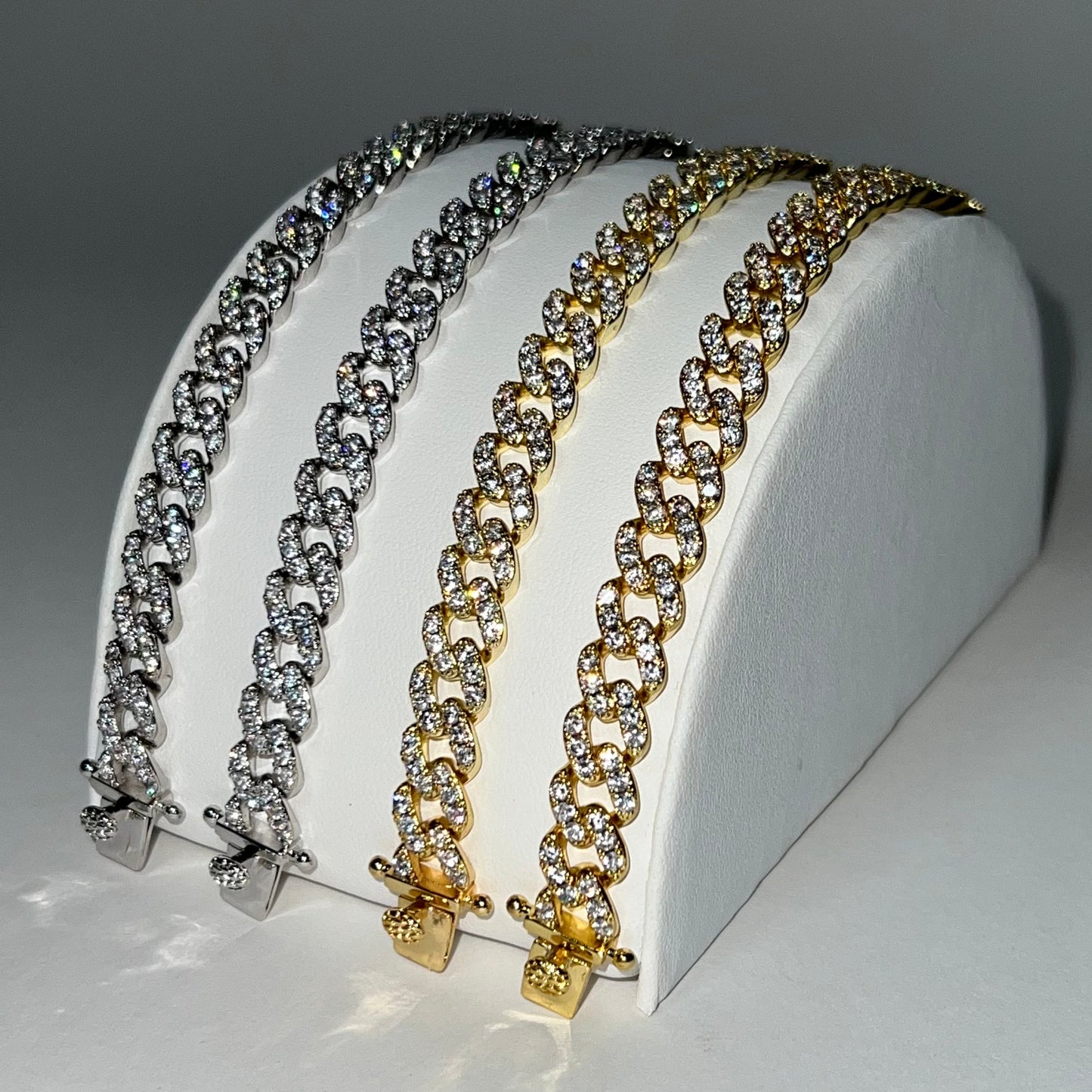Bling Cuban Anklet