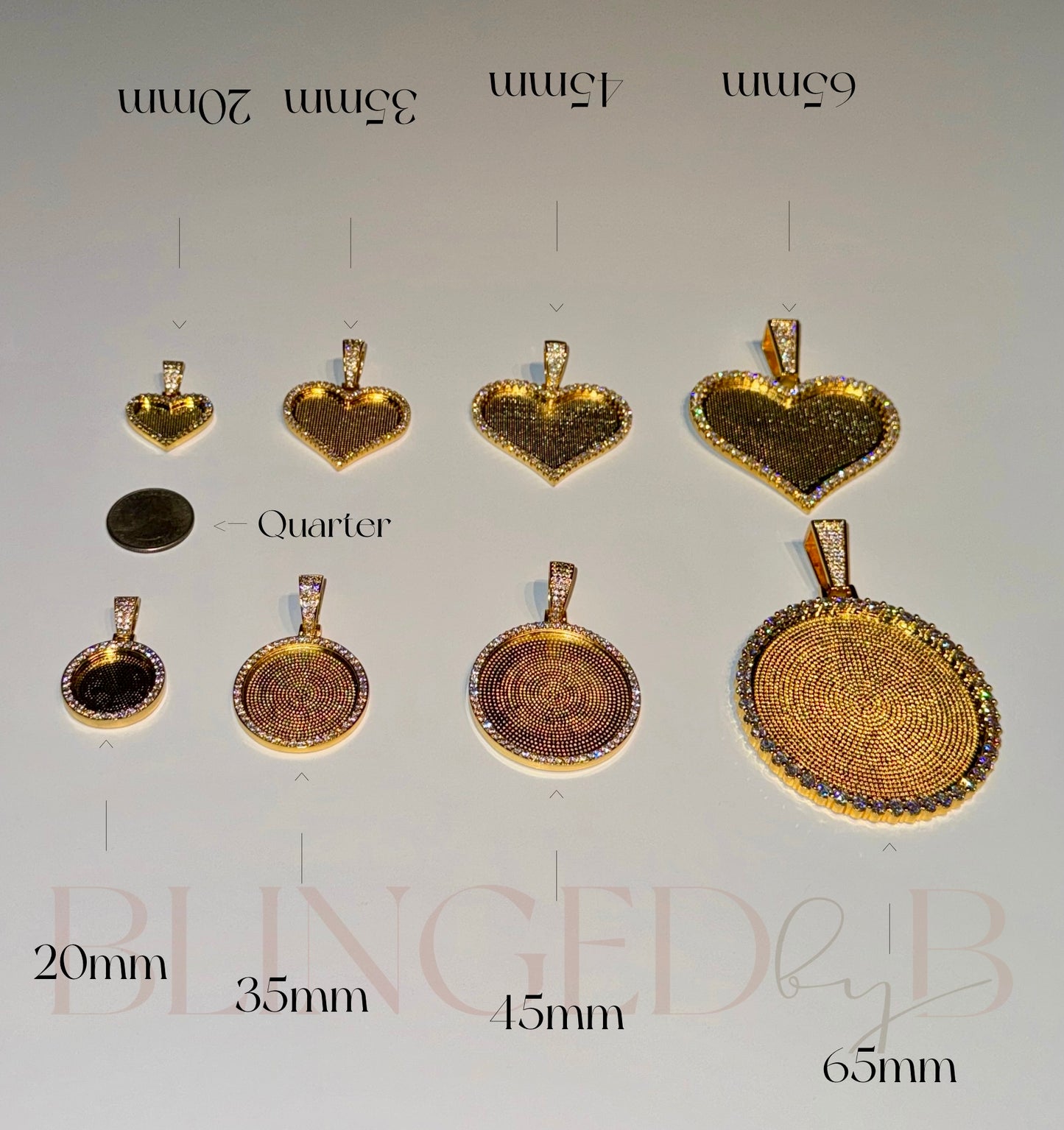 Solid Custom Pendant Necklace